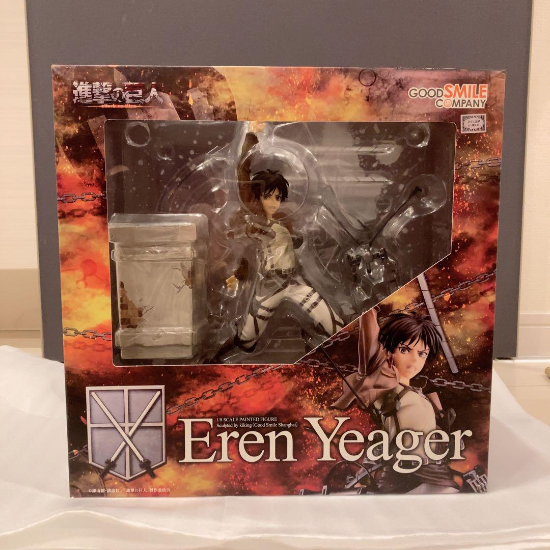 【新品・未開封】進撃の巨人 エレンイェーガー 1/8 完成品フィギュア