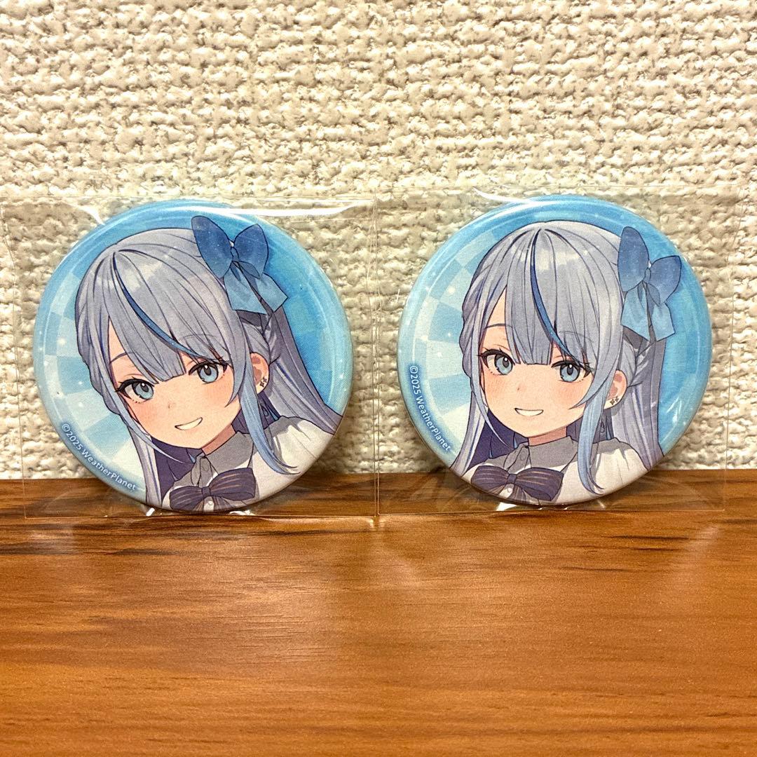 WeatherPlanet ダーツハイブ 雨海ルカ 缶バッジ 2枚 B - メルカリ