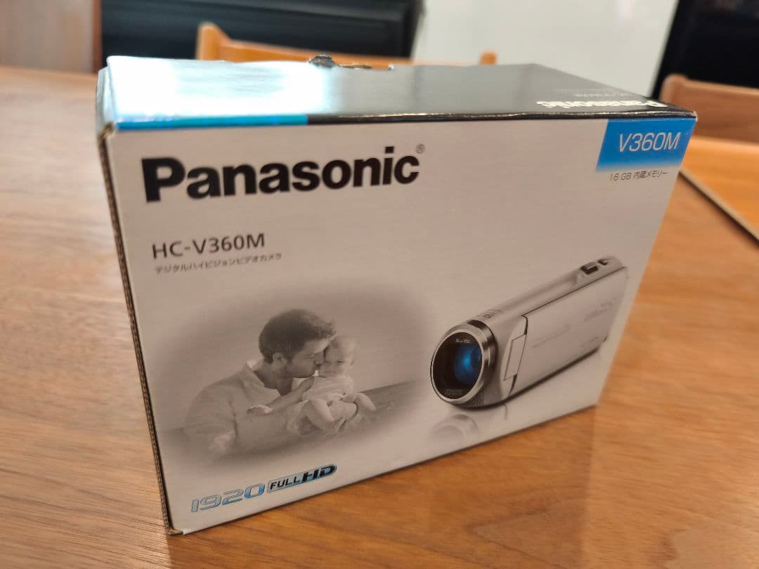 Panasonic HC-V360M ビデオカメラ ホワイト 美品