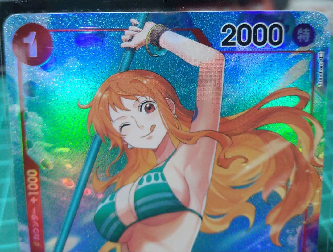 ワンピースカード ナミ R パラレル OP01-016【美品、未使用】 - メルカリ