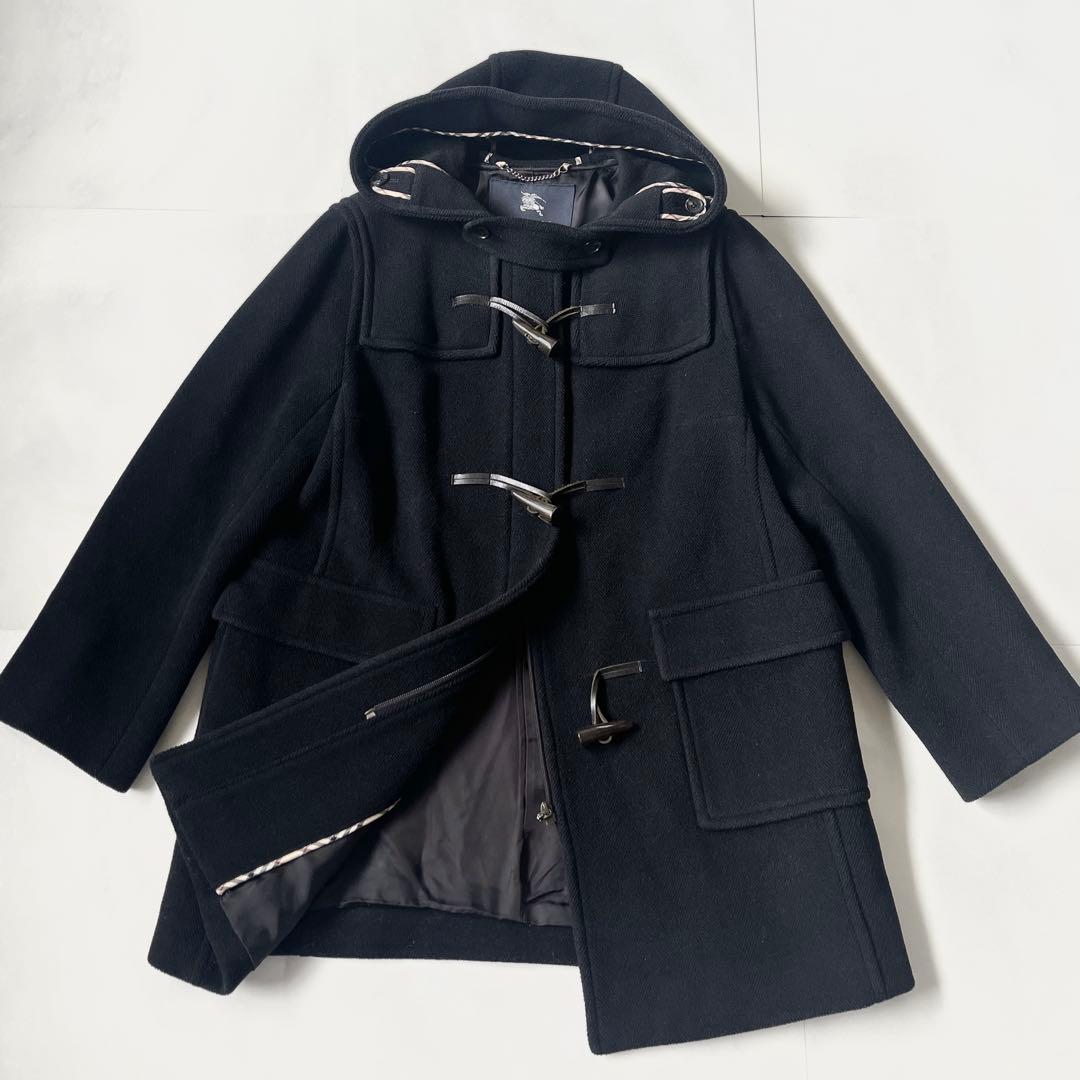 希少 バーバリーロンドン ダッフルコート 大きいサイズ 2XL ヘリンボーン セール】 ヘリンボーン ダッフルコート （ダッフルコート）｜L size