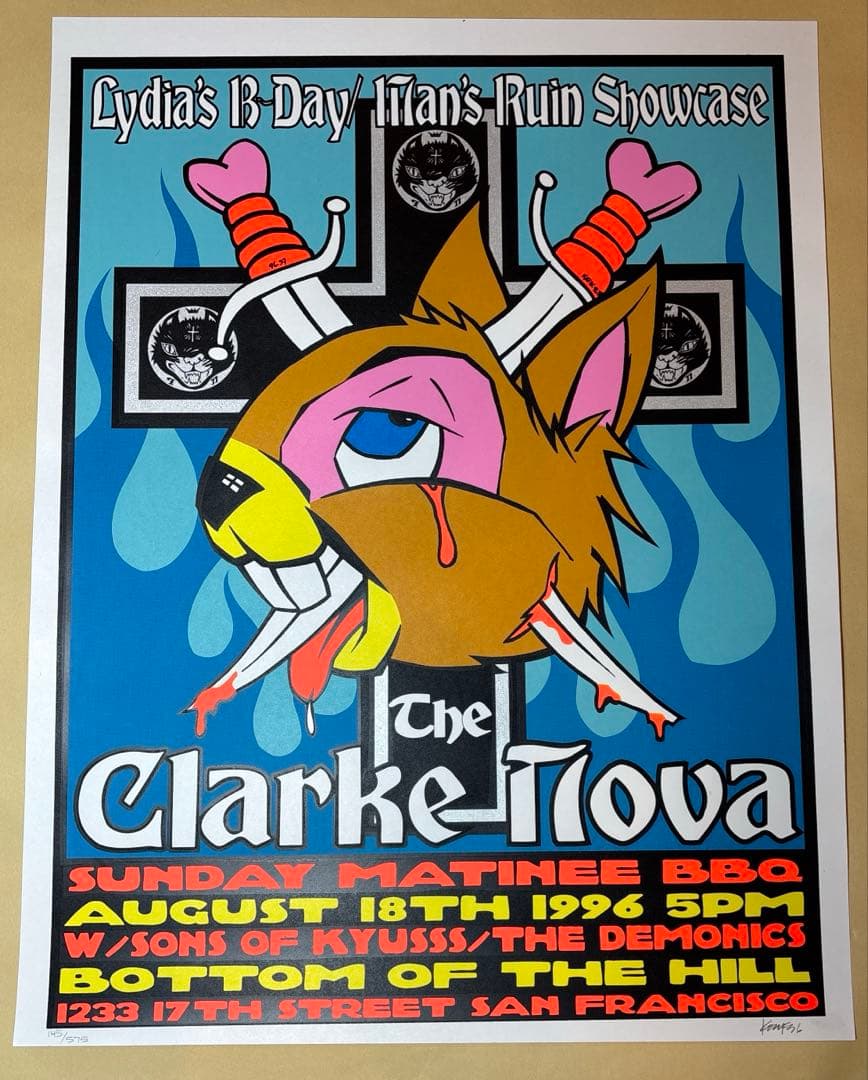 KOZIK the Clarke nova シルクスクリーンポスター Frank Kozikのポスター「Good Enough 2016 - Purple」を販売 ー