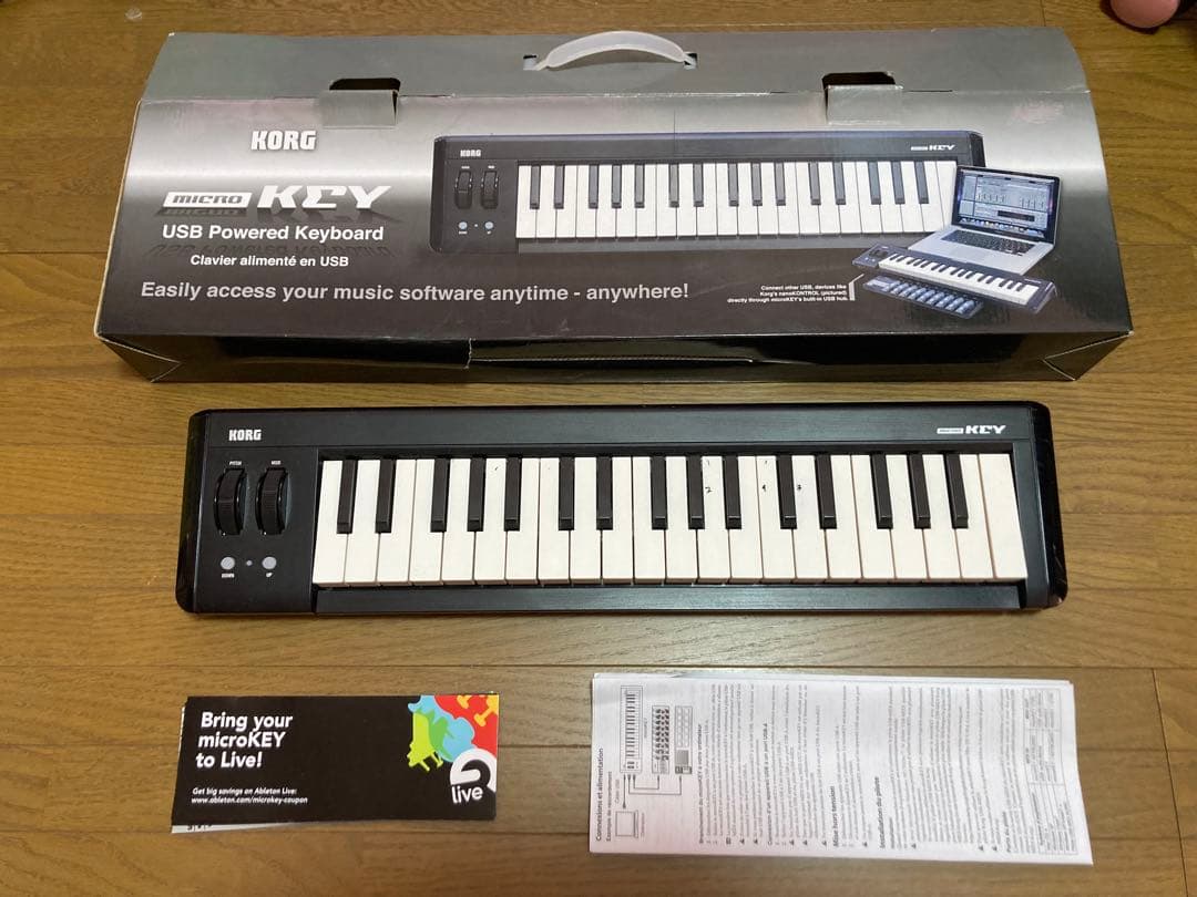 KORG microKEY MIDIコントローラー