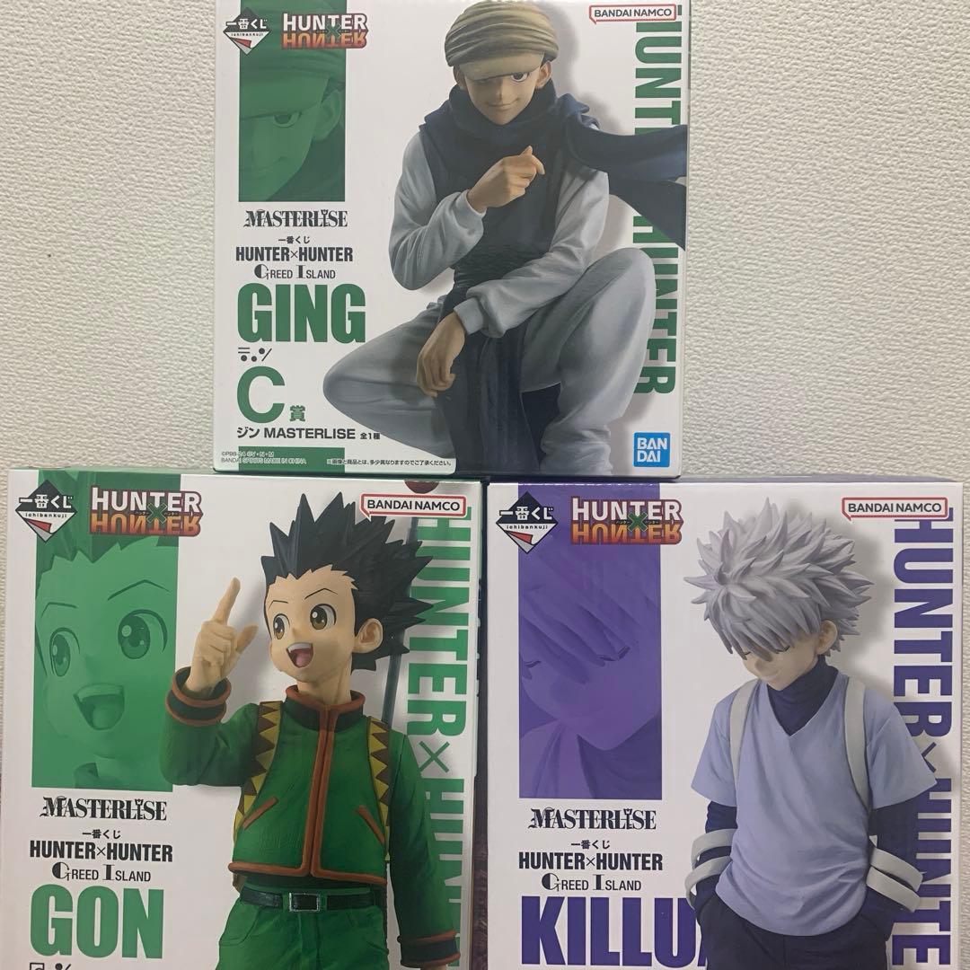 HUNTER×HUNTER グリードアイランド編 一番くじ ゴン、キルア、ジン