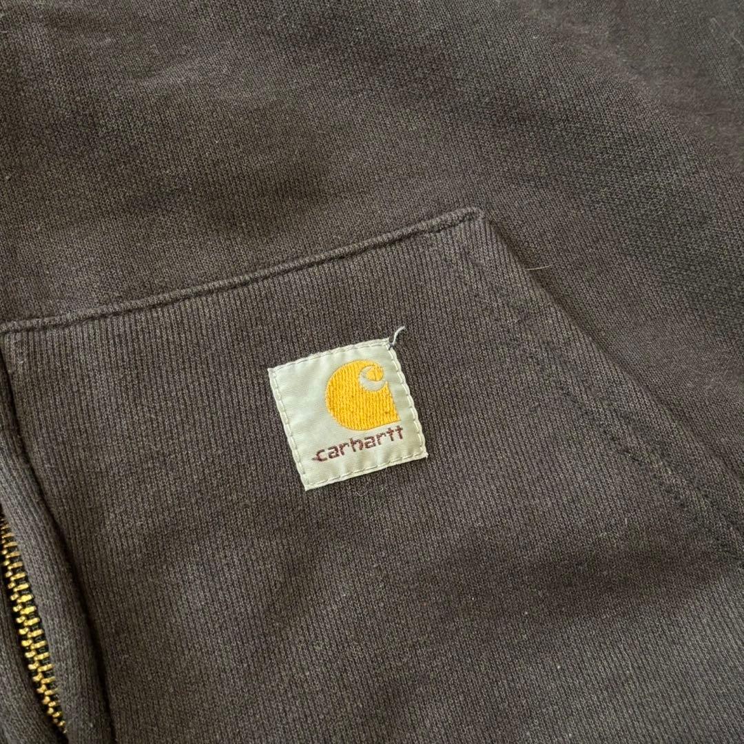 カーハート】ジップパーカー 黒 XL 90s フェード 人気カラー - メルカリ