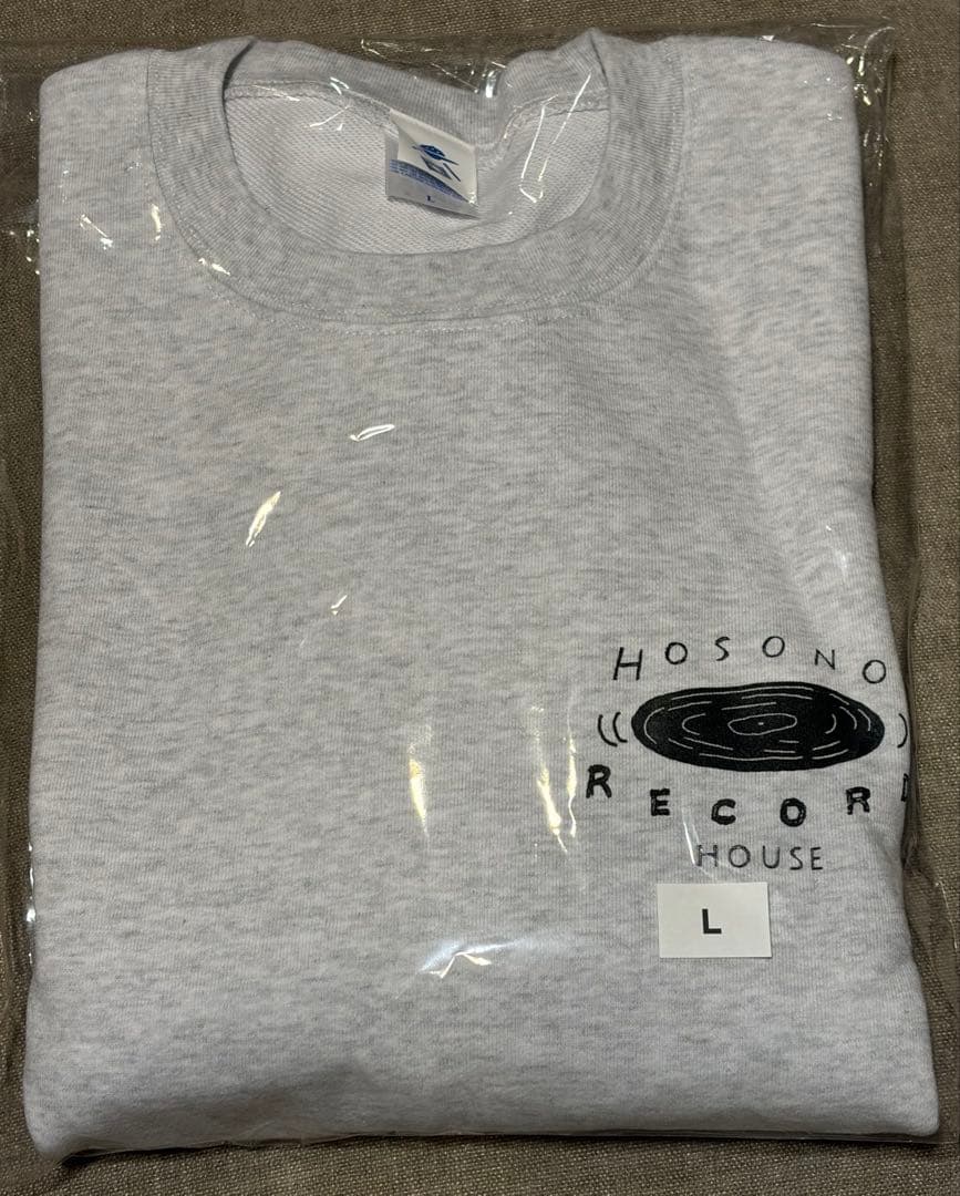 HOSONO RECORD HOUSE グレー スウェット L 細野晴臣 - HOSONO RECORD HOUSE スウェット [Gray] - New Gallery
