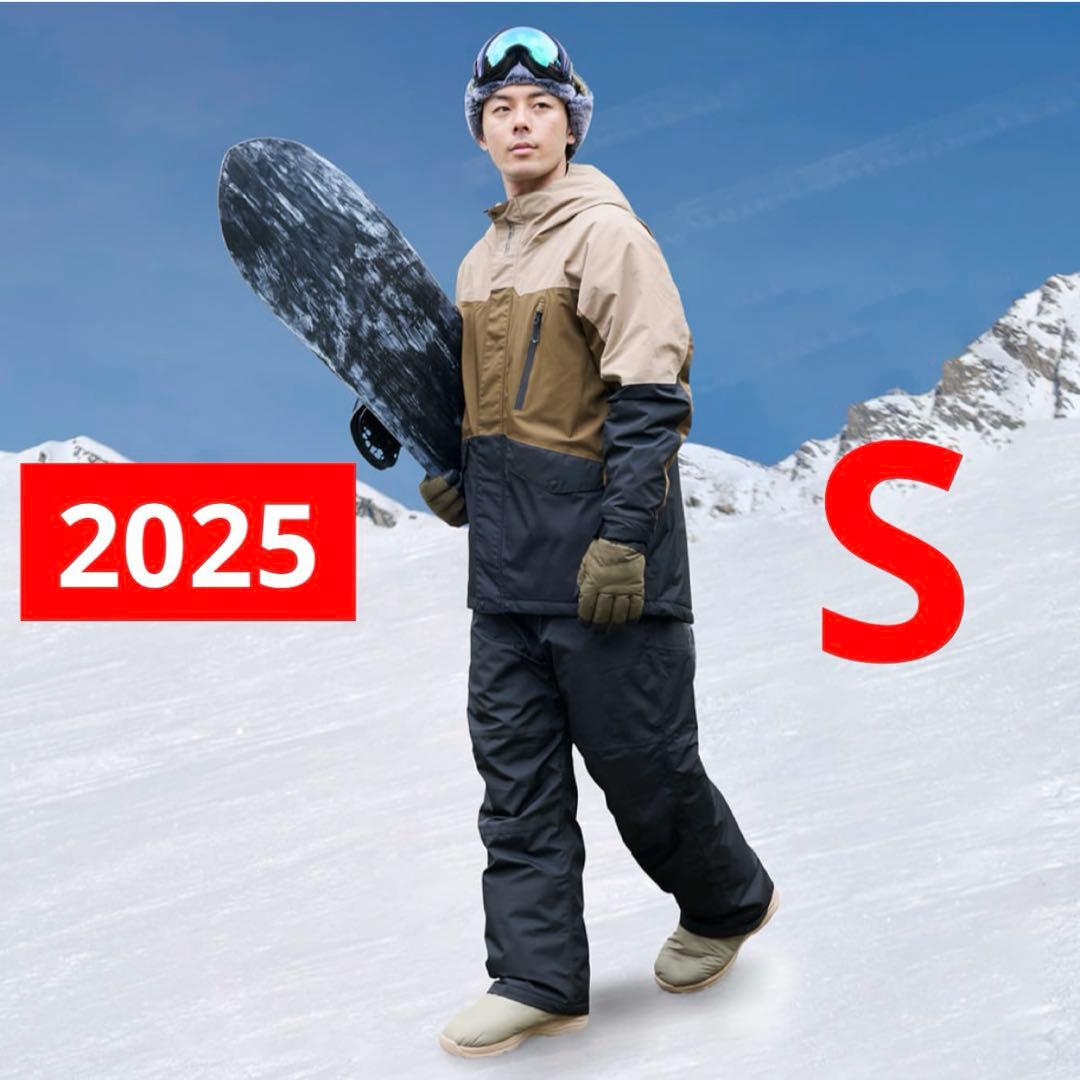 ワークマン イージス 防水防寒スーツ S スノーブラウン 2025モデル