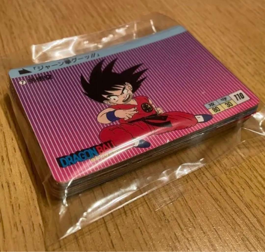 初版】ドラゴンボールカードダス1988本弾①ノーマルカード34枚プラス1