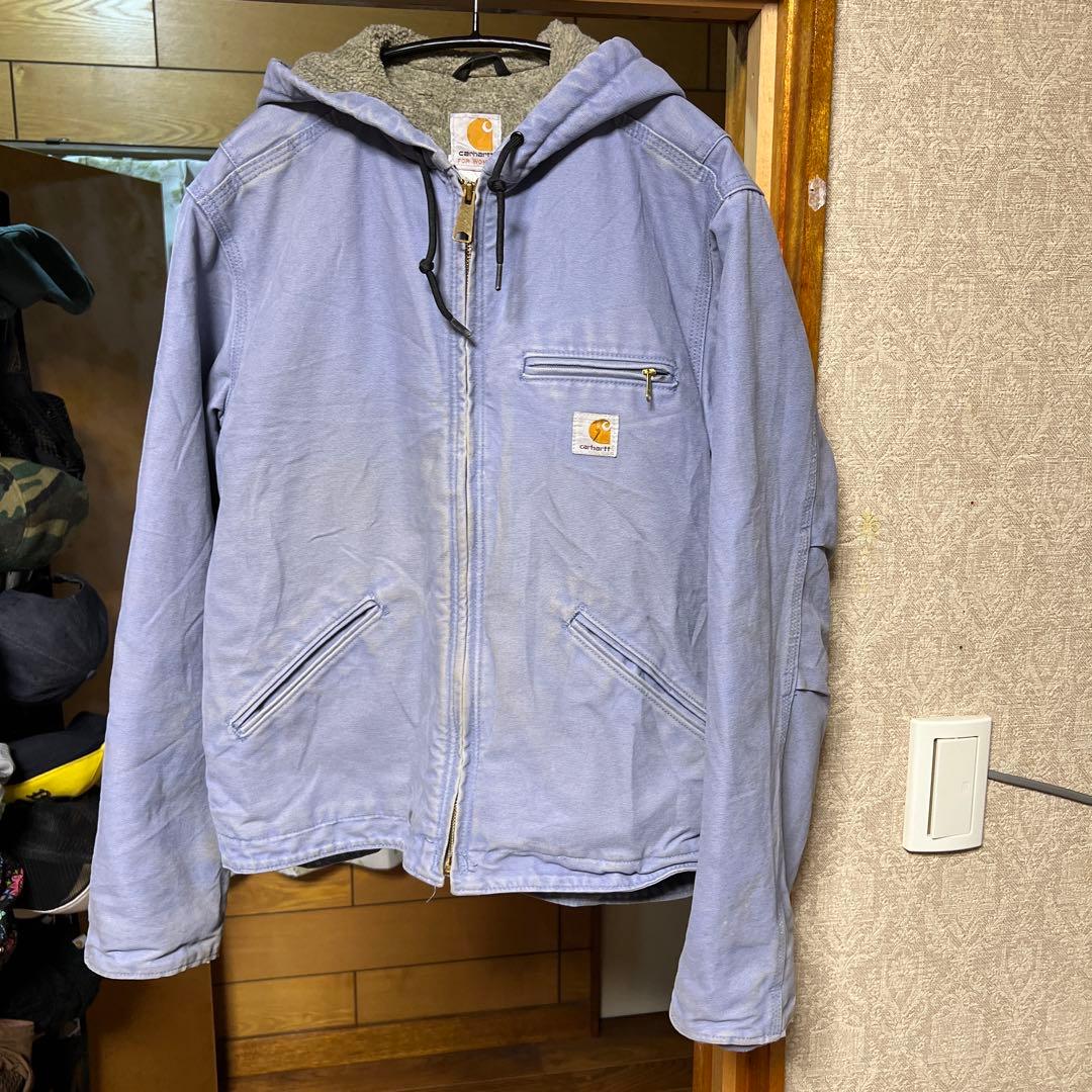 ヴィンテージ カーハート アクティブジャケット 希少カラー 短丈ワイド