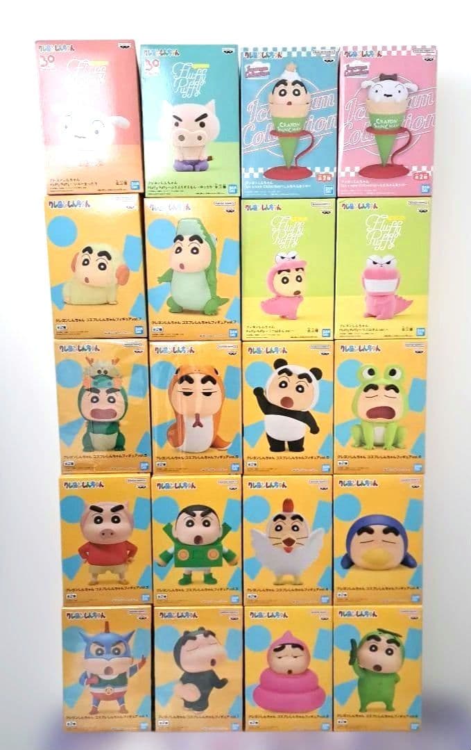 クレヨンしんちゃん フィギュア 20体セット 楽天市場】【☆エントリーでポイント10倍☆】【中古】【未開封