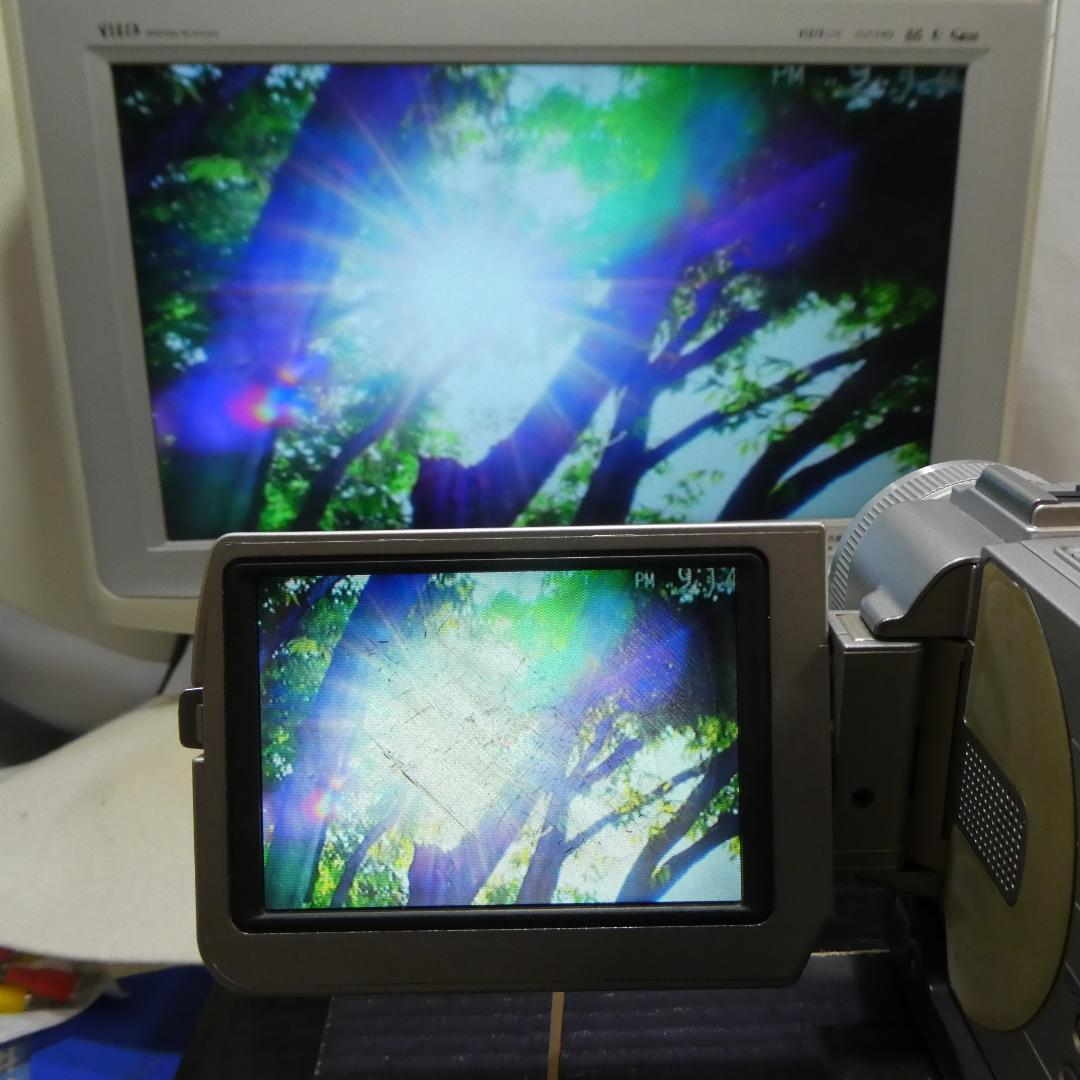 ソニー DCR-TRV20 【動作良好】MiniDVビデオカメラ ダビングに最適