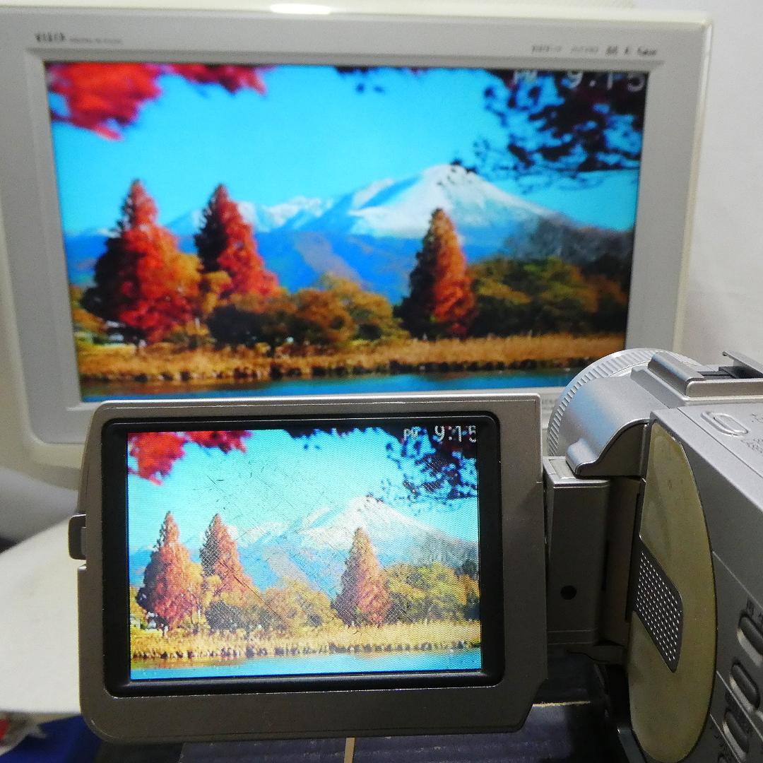 ソニー DCR-TRV20 【動作良好】MiniDVビデオカメラ ダビングに最適
