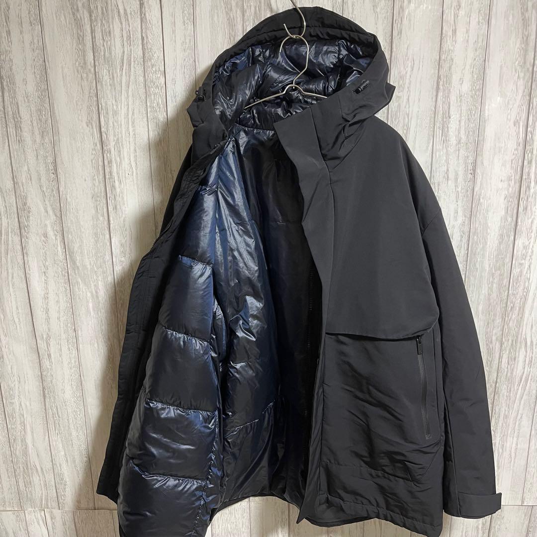 レア】ユニクロ ＋j メンズ ダウンジャケット 黒 XL ジルサンダー