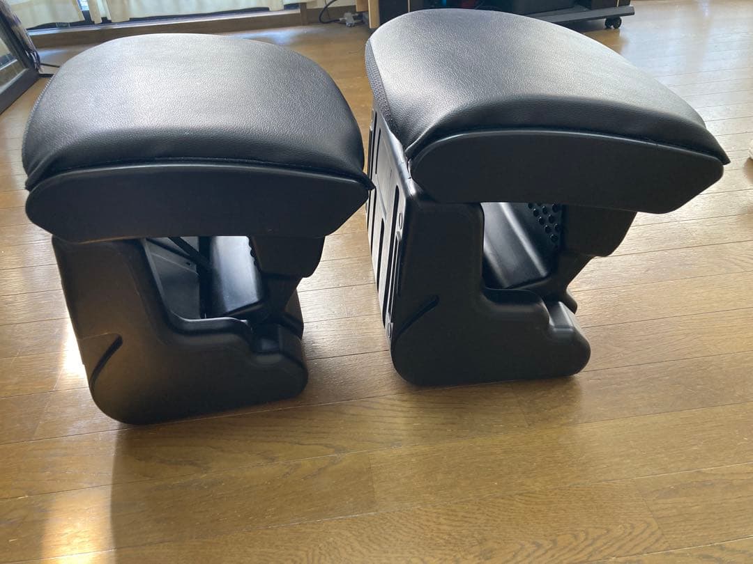 2個 オットマン フットレスト 角度調節可能 折り畳み ワンボックス