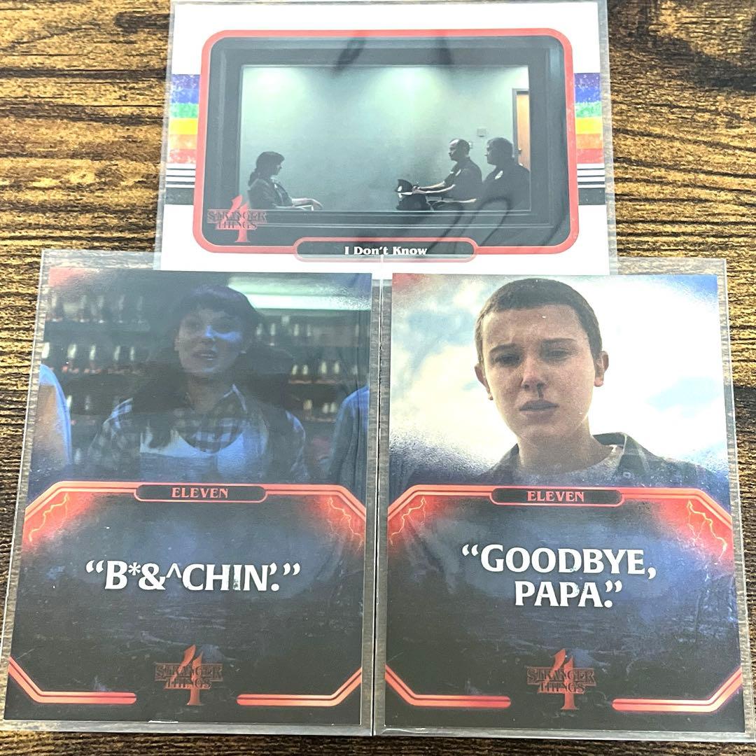 ストレンジャーシングス カード topps Netflix エル イレブン ⑳