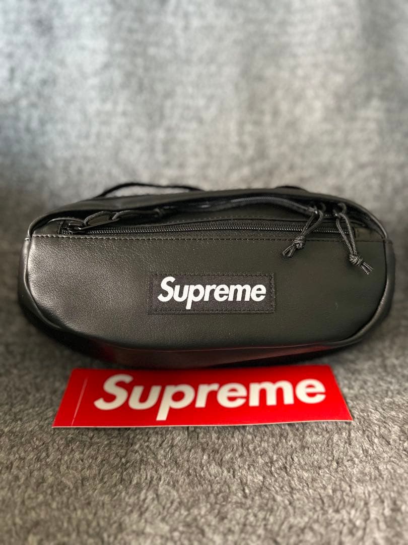 Supreme Leather ウエストバッグ　2.5L 正規品