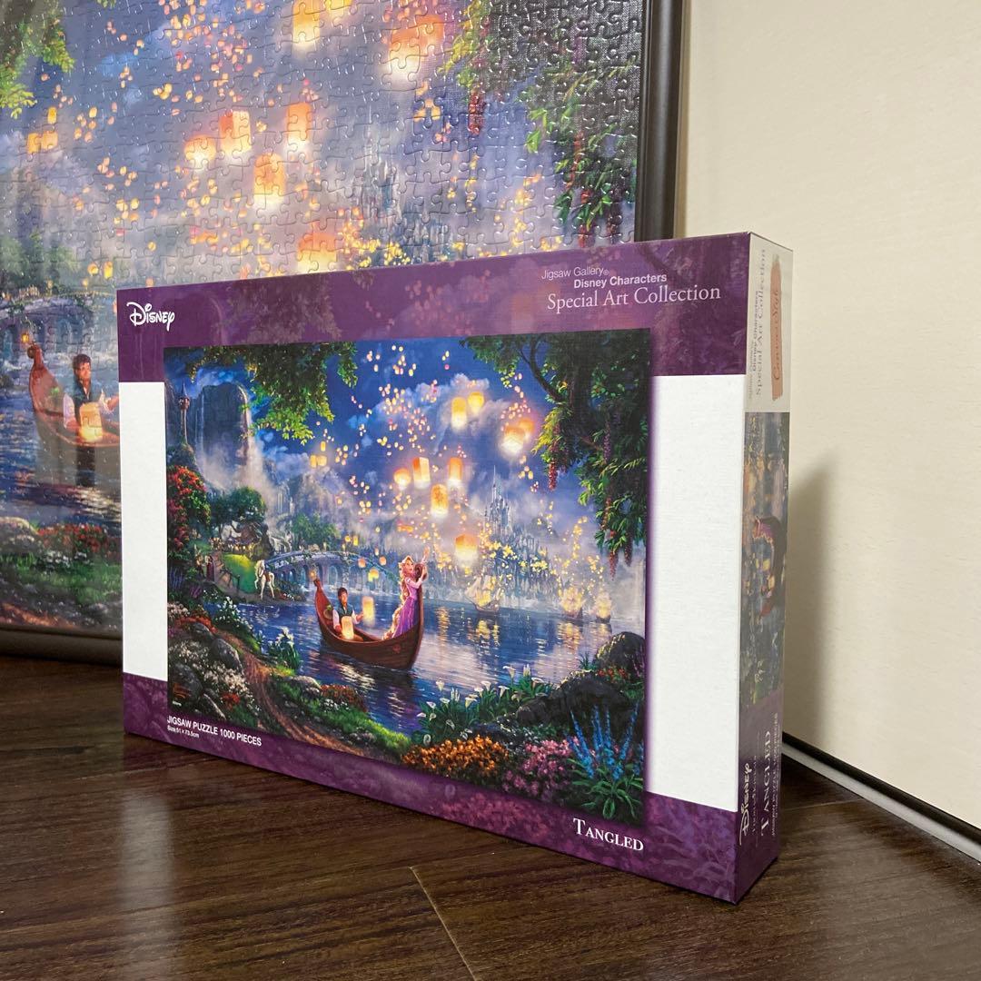ディズニー 塔の上のラプンツェル 1000ピースパズル 完成品 - メルカリ