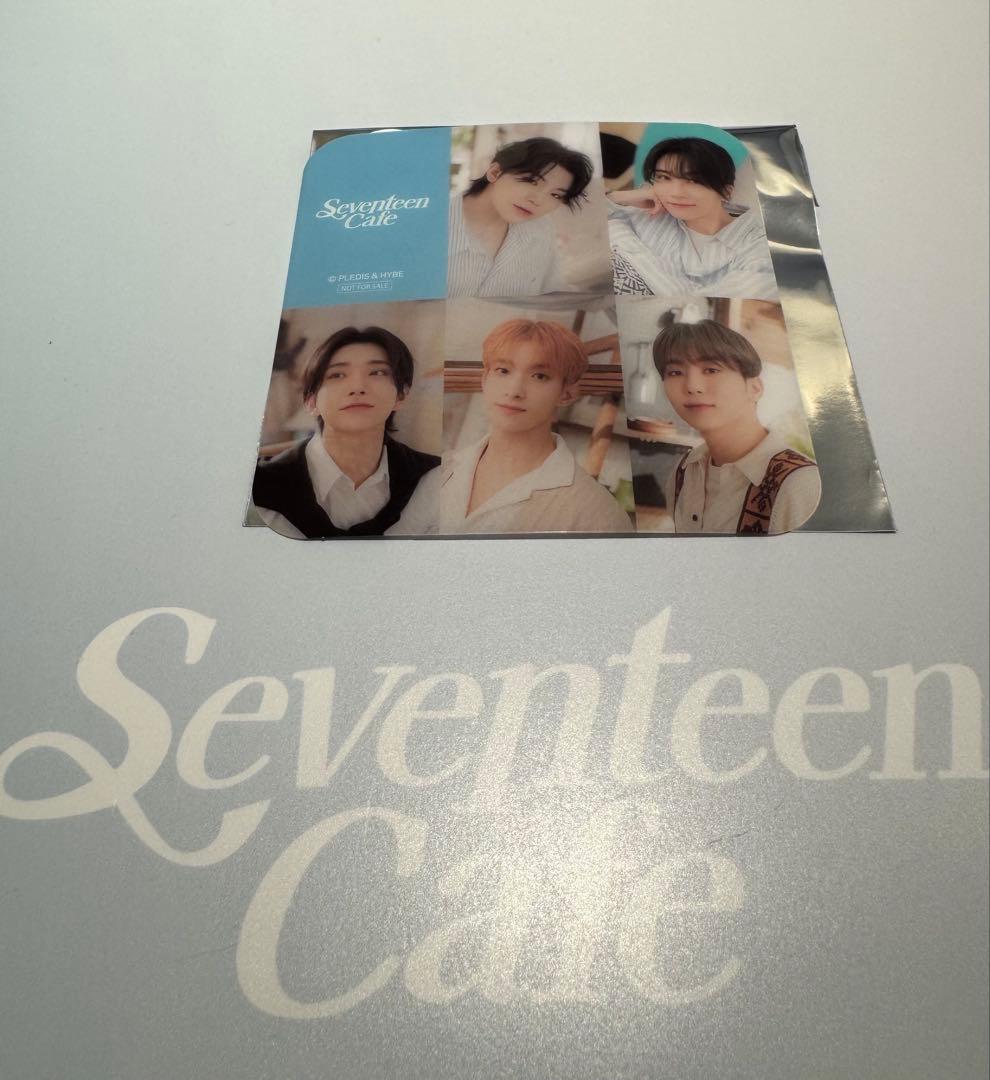 seventeen cafe セブチカフェ 2025 ボカチ コースター - メルカリ