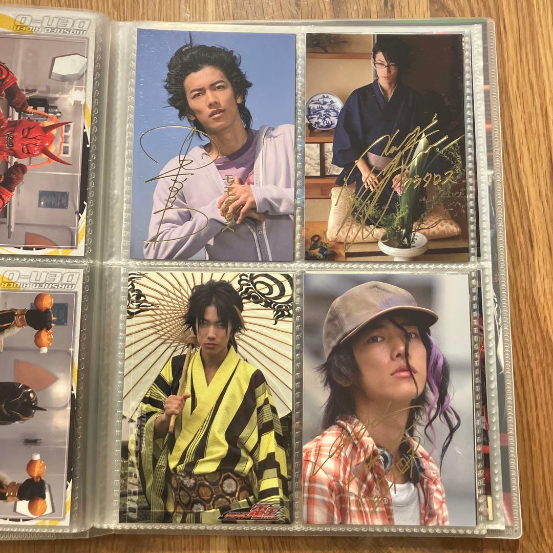 仮面ライダー電王 ブロマイドコレクション（46枚・ファイル付） - メルカリ