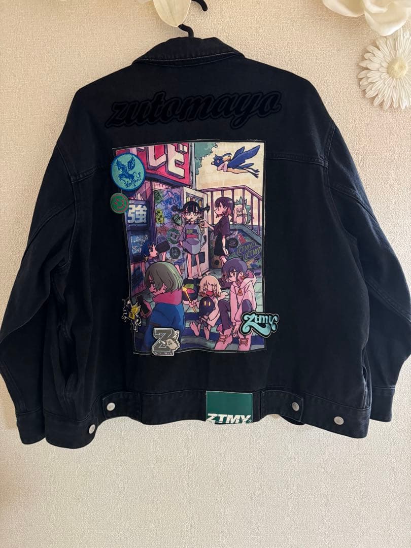 美品】 ずとまよ オーバーサイズ デニムジャケット Lサイズ - メルカリ