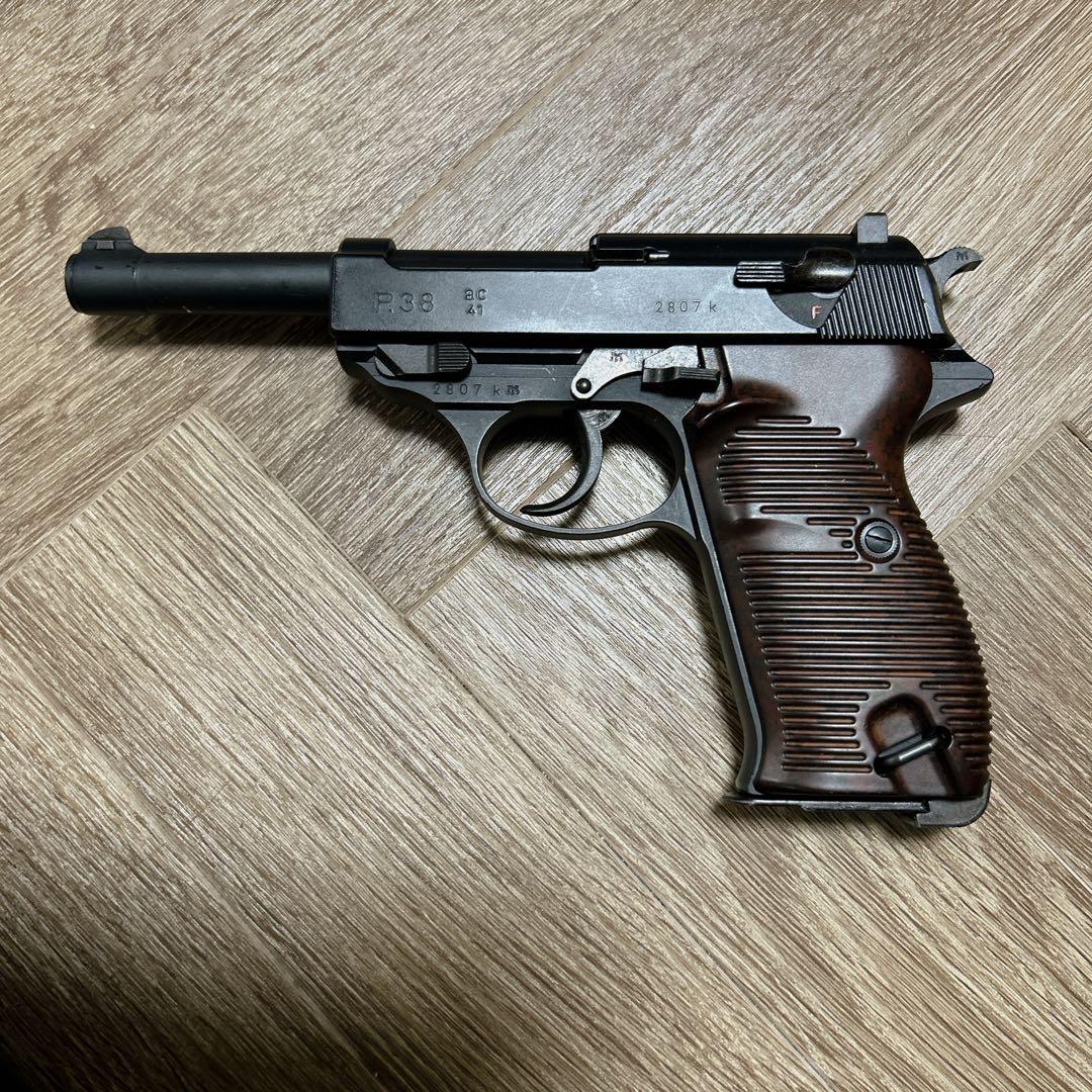 オ*ユ様 マルゼン ワルサーP38 ルパン3世 ac41 マルゼン、ワルサー社正式契約モデルガスガン「ワルサー P38（ac41