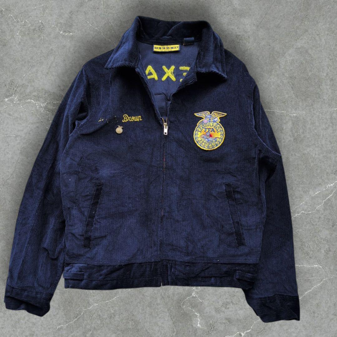 k*e様 復刻版FFAジャケット テキサス Sサイズ ネイビー コーデュロイ U