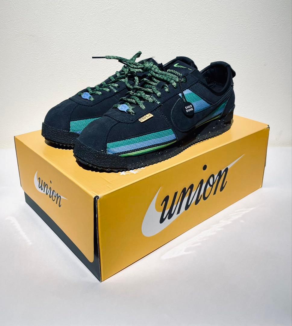 ユニオン × ナイキ コルテッツ \"ブラック\" 27.5cm