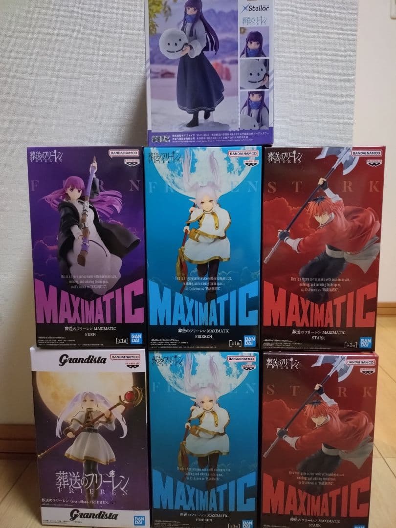 葬送のフリーレンのフィギュア7点セット