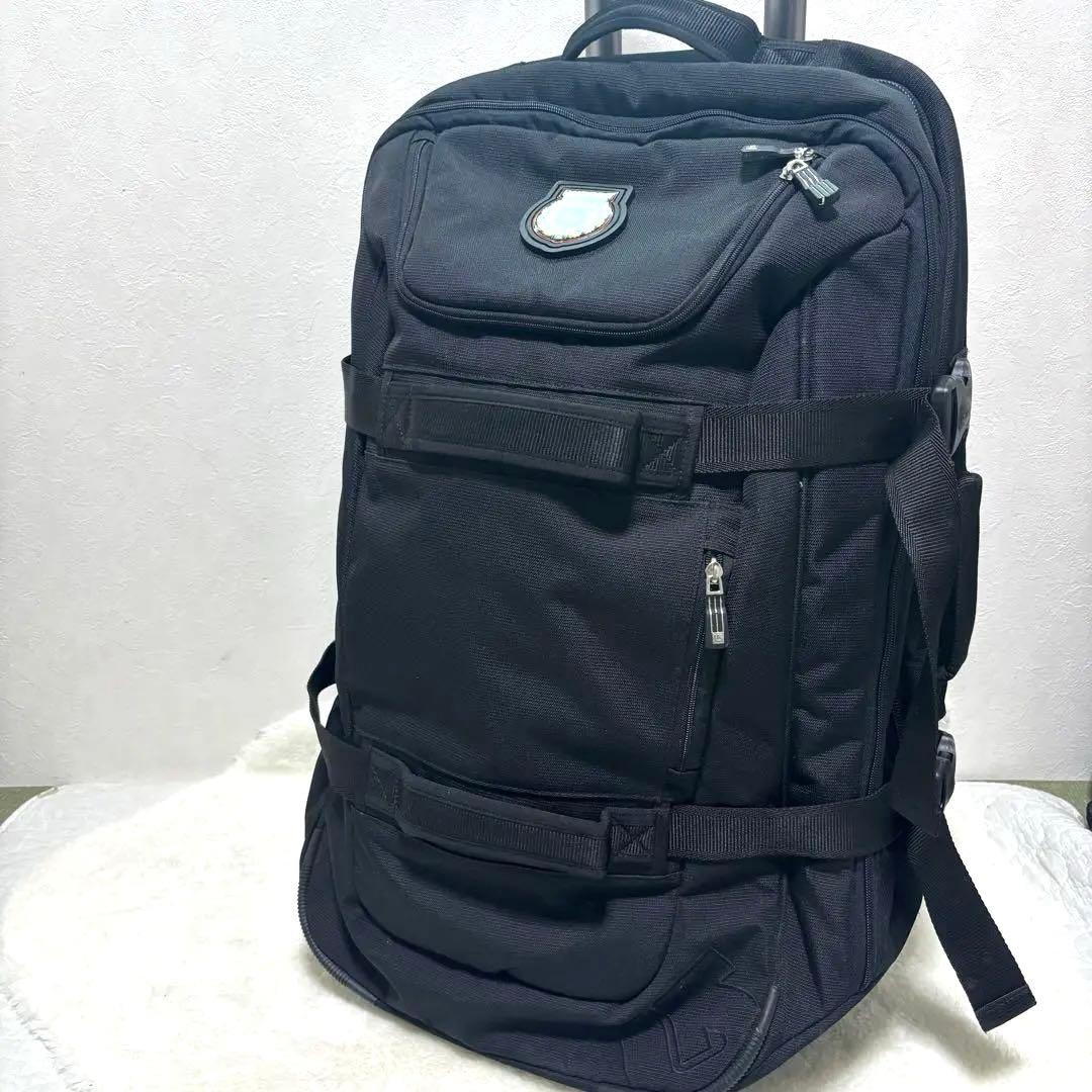 バートン BURTON キャリーバッグ90L ケース　コロコロ ブラック 大容量 BURTON（バートン） バック キャリーケース Lサイズ スーツケース 大