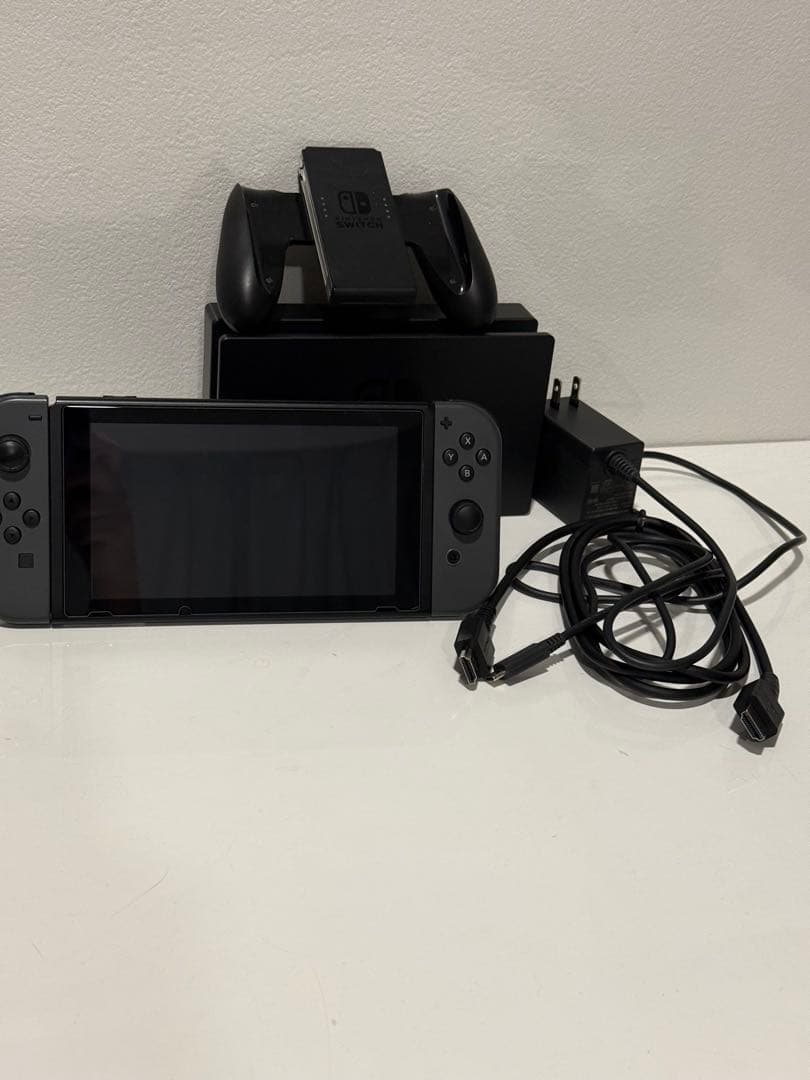Nintendo Switch 本体 グレー ドック付き