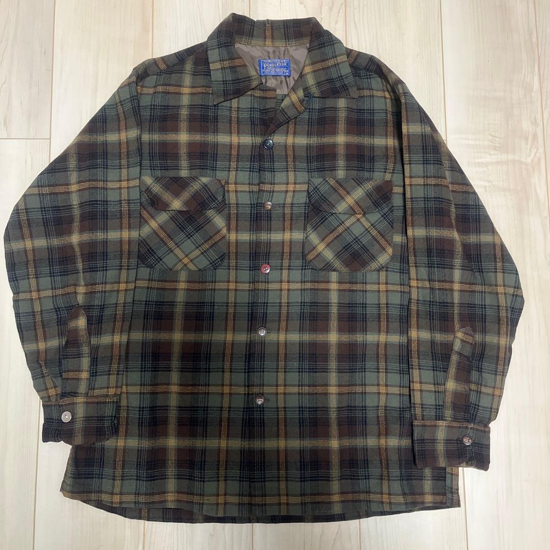 50‘s-60’s PENDLETON（ペンドルトン）ウールボードシャツ