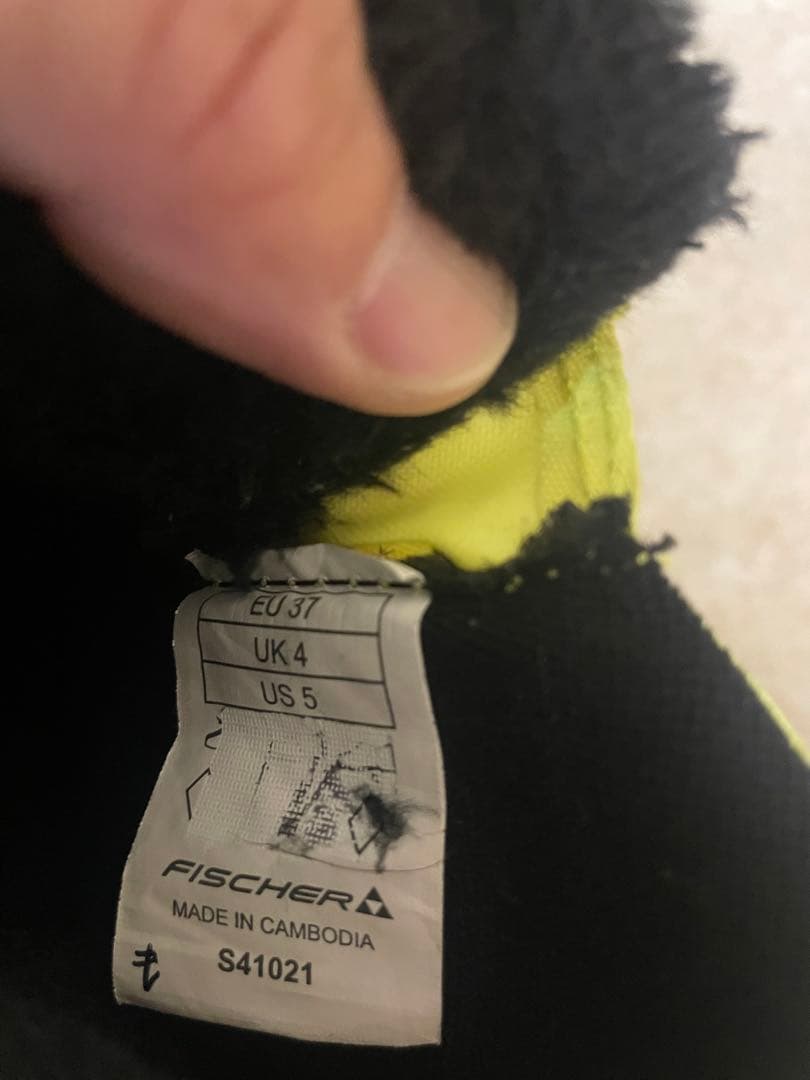 フィッシャー FISCHER クロスカントリースキー ブーツ 23.5cm