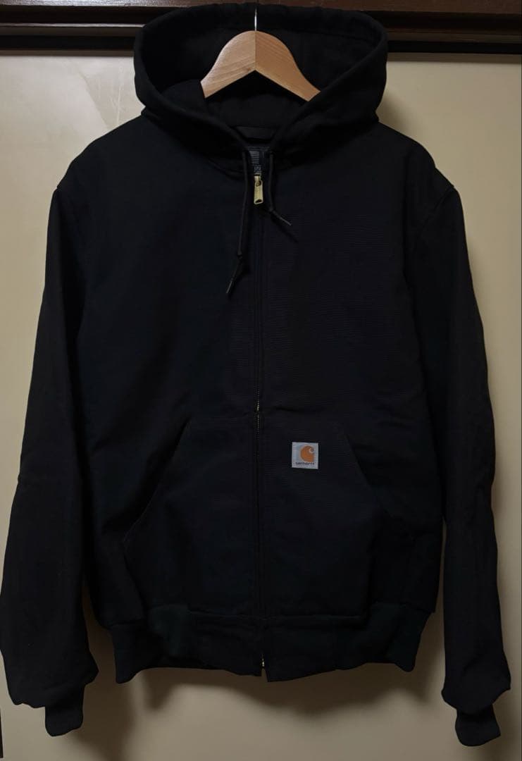 美品　USA製 Carhartt カーハート アクティブジャケット　ブラック　M