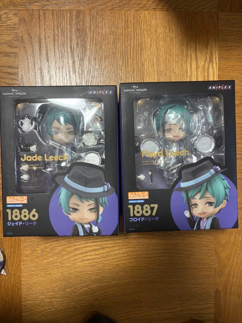 ねんどろいど　ツイステッドワンダーランド　ジェイド・リーチ　フロイド・リーチ