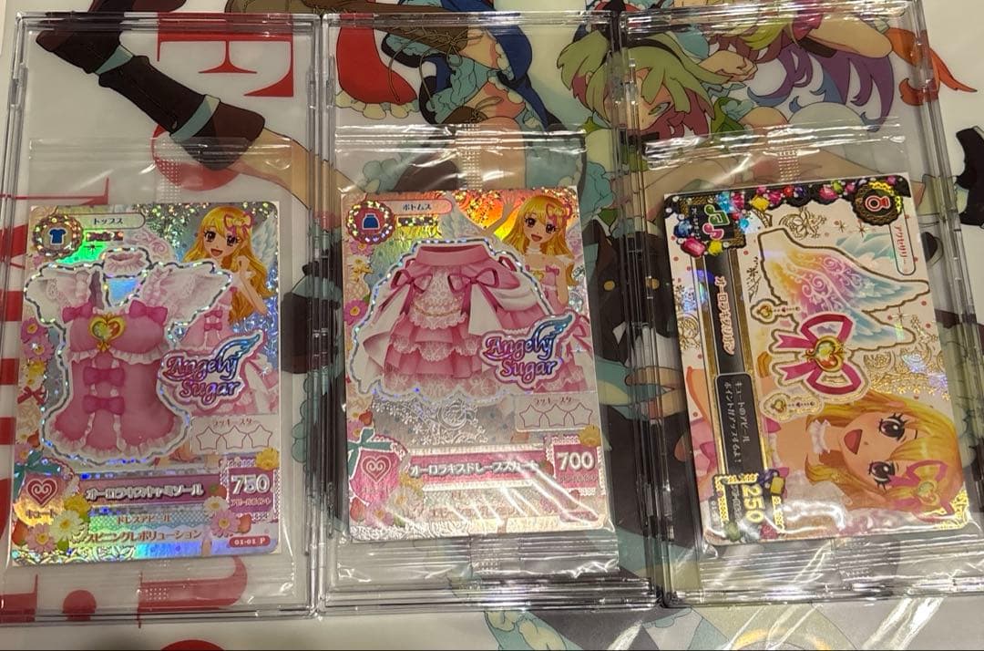 【未開封】アイカツ オーロラキス S.H.Figuarts特典カード 4点セット