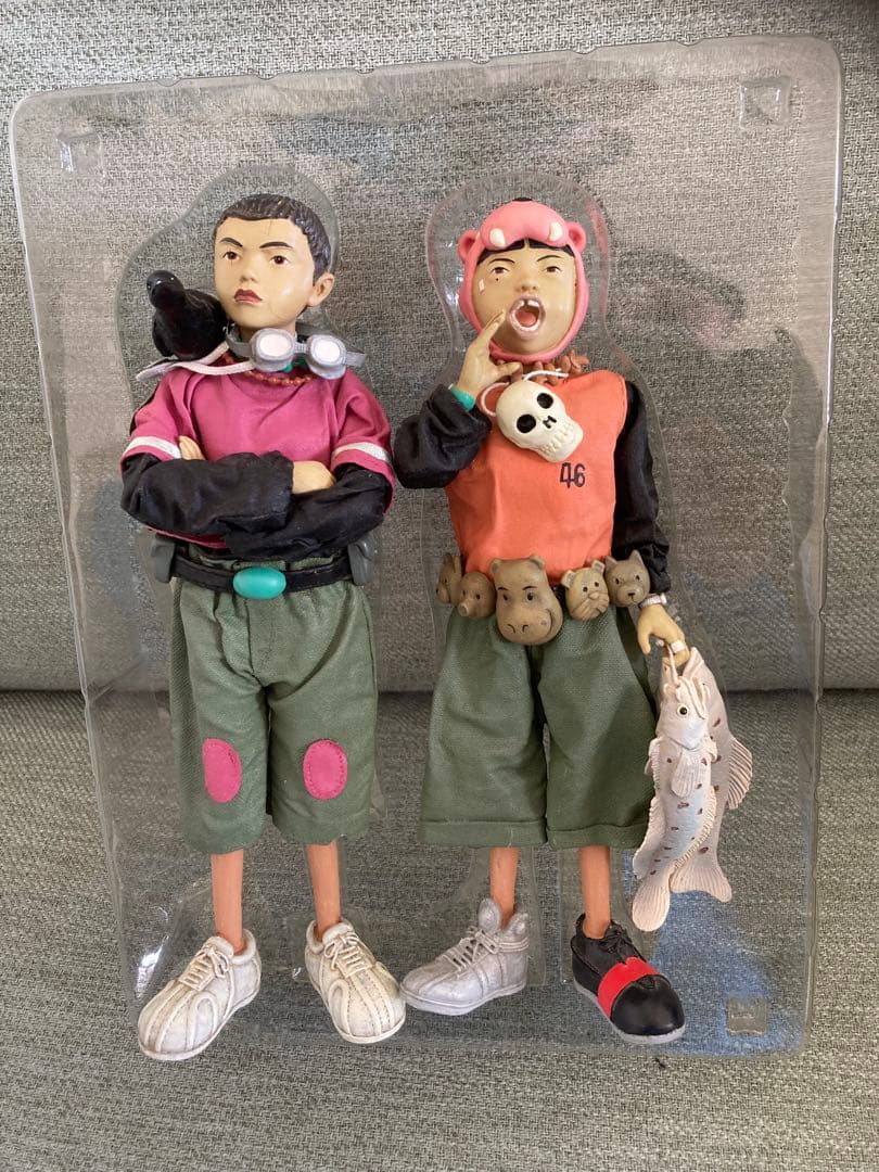 鉄コン筋クリート　フィギュア　松本大洋コレクション　クロ　シロ