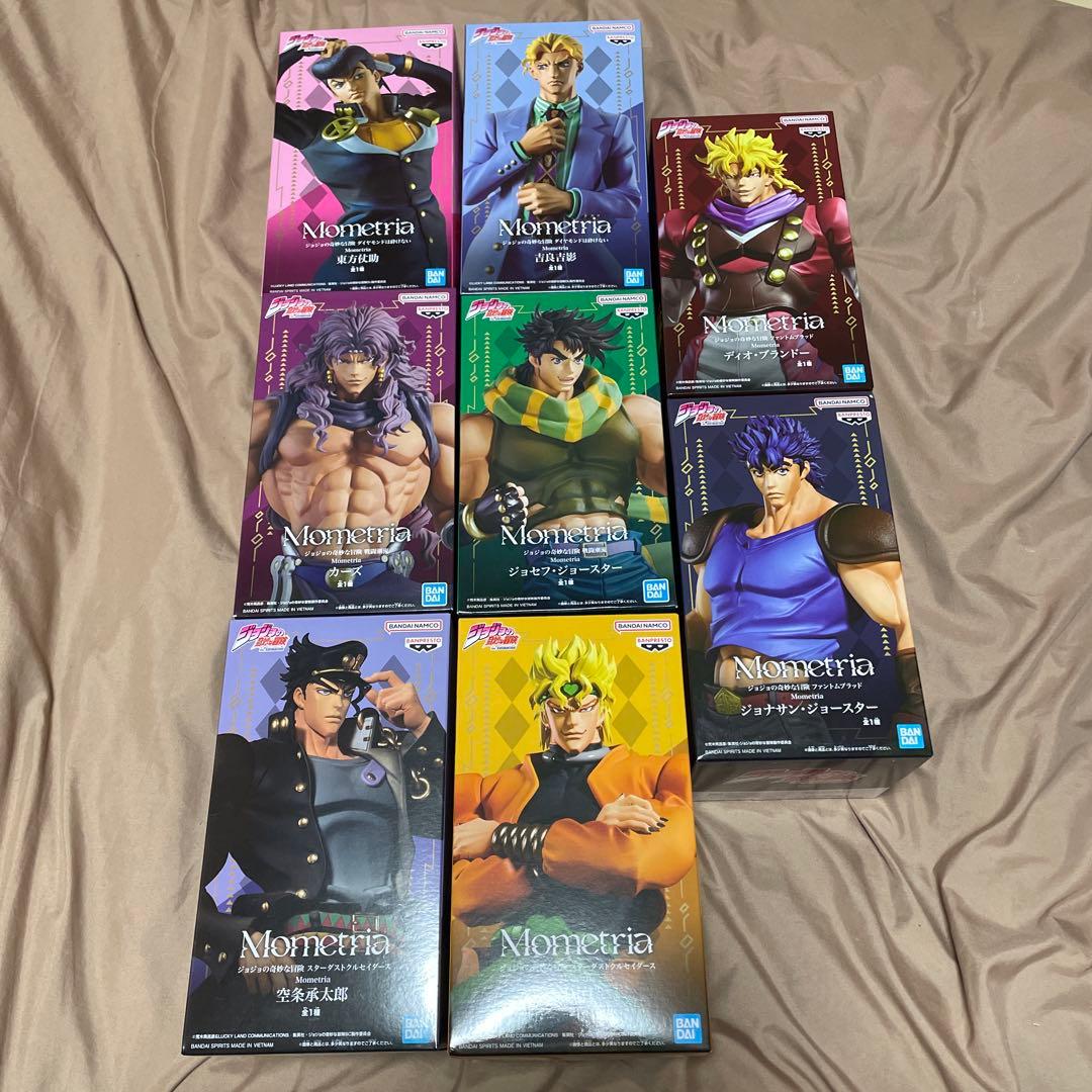 【送料込み】ジョジョの奇妙な冒険　mometria フィギュア　8点セット