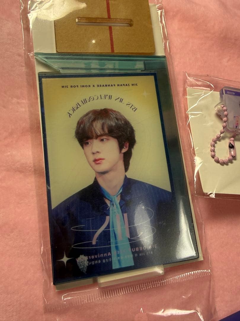 BTS JIN ジン マスター アクスタ 額縁 ミニパネル チケットホルダー