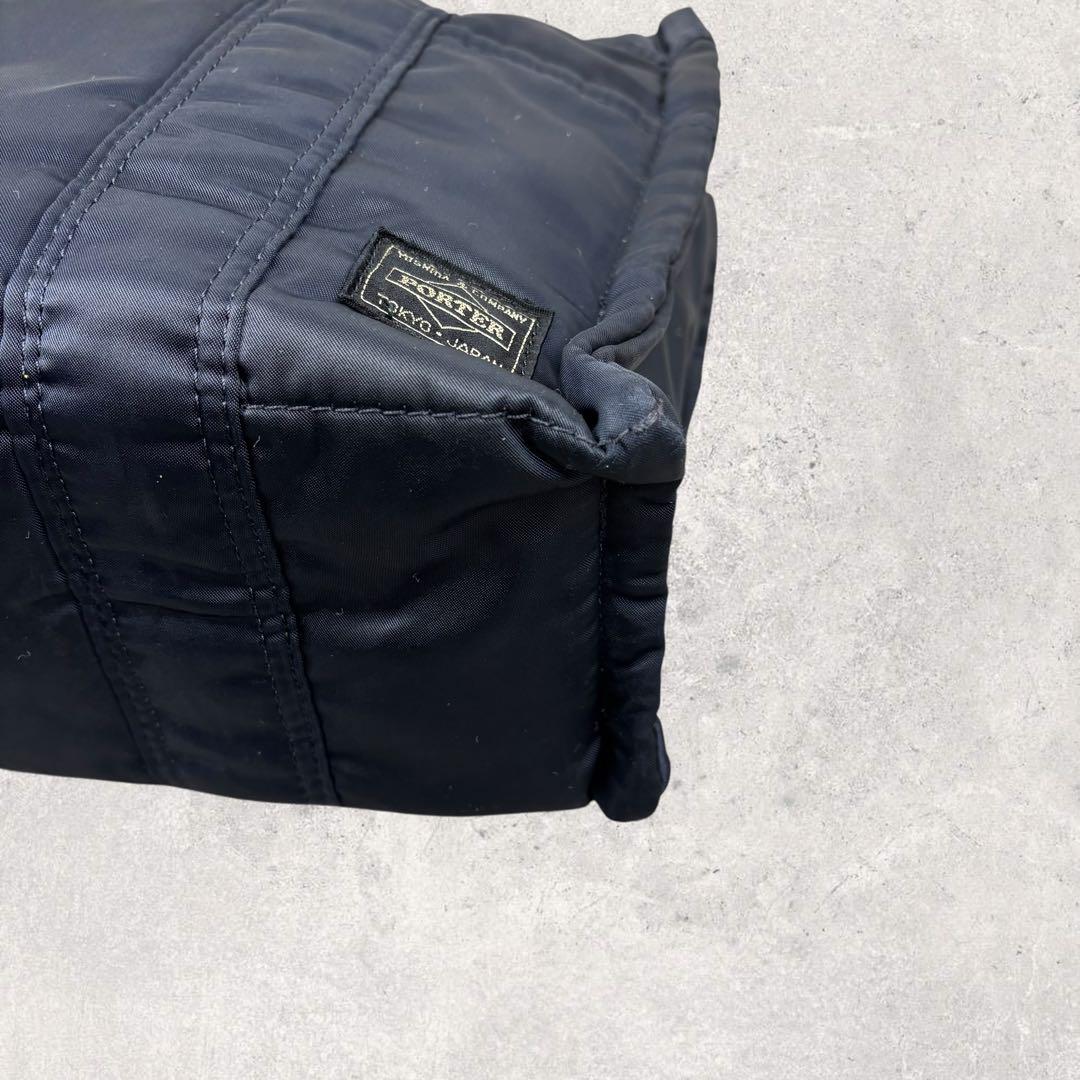 仁テイル様専用HEAD PORTER タンカー トートバッグ S ダークネイビー