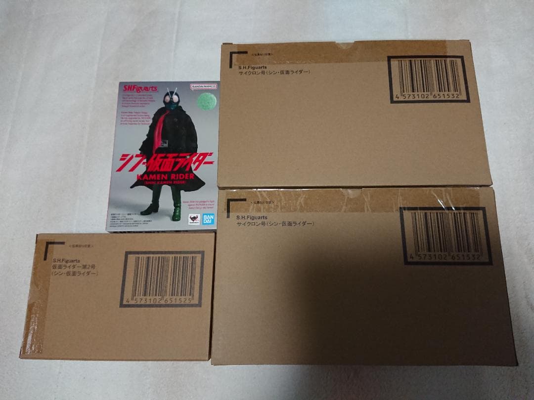 新品 S.H.Figuarts シン・仮面ライダー セット