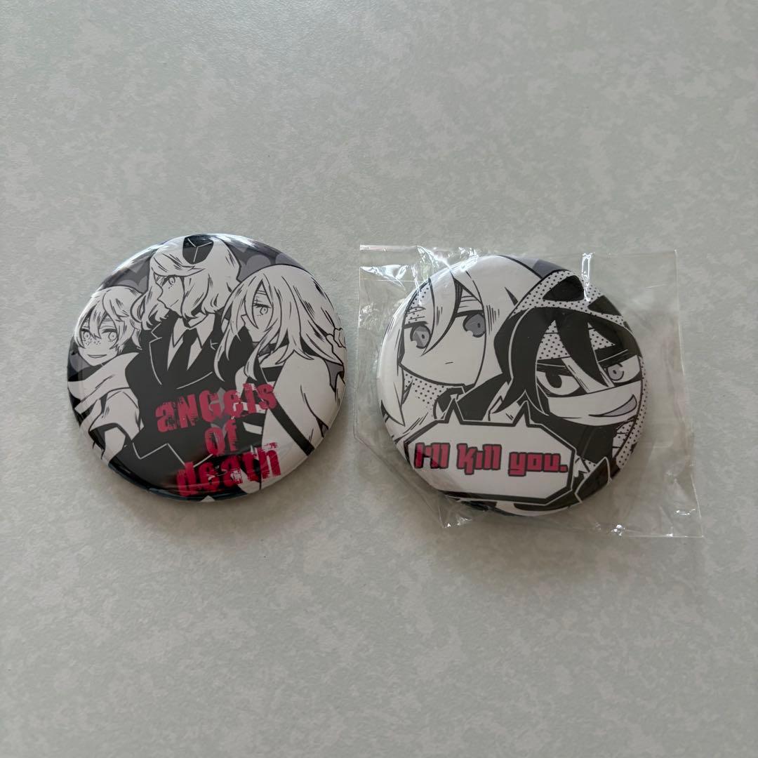 殺戮の天使 缶バッジ ザック レイチェル PUNKISH - メルカリ