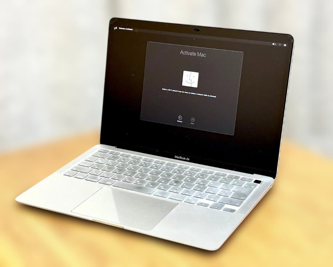 MacBookAirシルバー（メモリ16BG, SSD:1TB）M1,2020