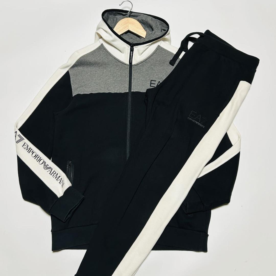 希少/XXLサイズ エンポリオアルマーニ EA7 セットアップ ジャージ EA7 EMPORIO ARMANI エアセッテ エンポリオアルマーニ セットアップ