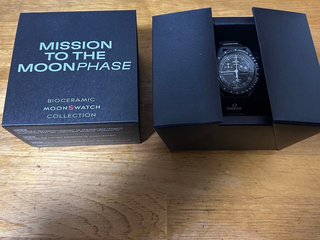 MISSION TO THE MOONPHASE スヌーピー黒