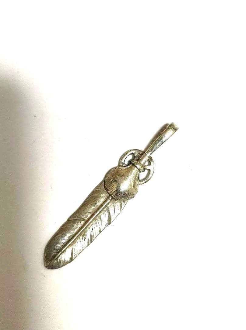 ゴローズgoro's全銀コンビフェザー小