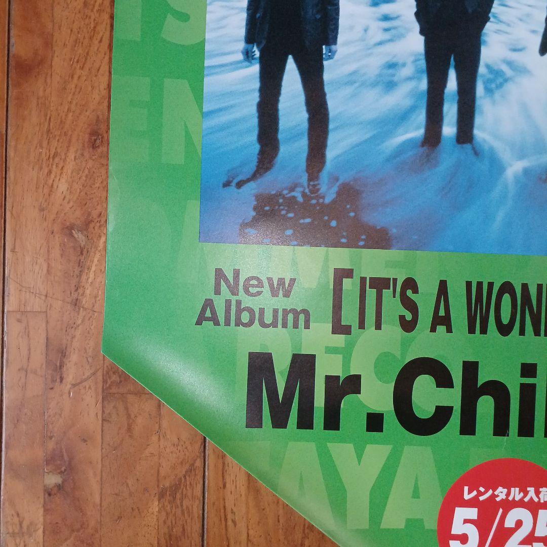 Mr.Children ポスター(IT'S A WONDERFUL WORLD) - メルカリ