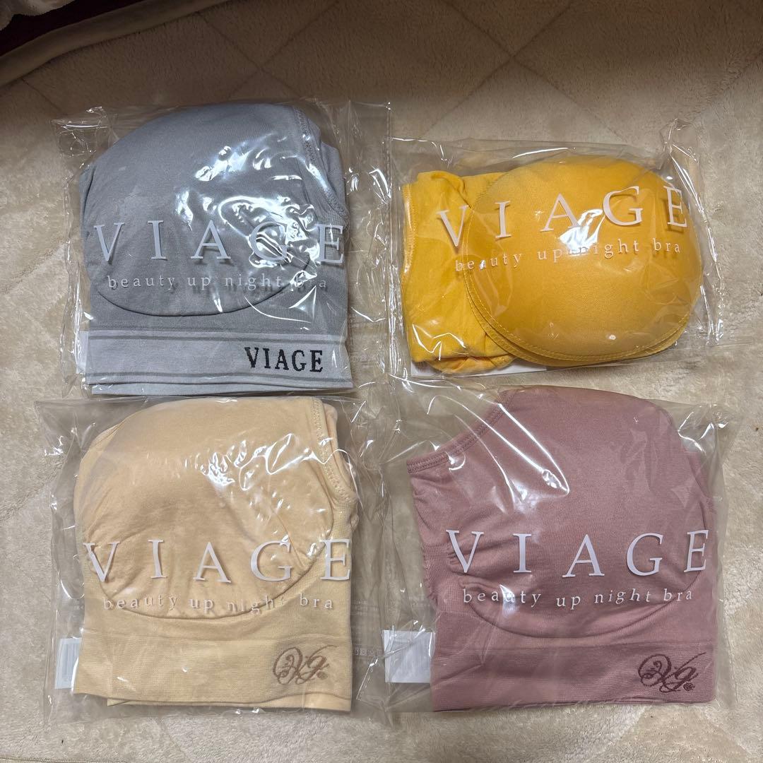 VIAGE ビューティーアップナイトブラ 4色セット MLサイズ 【新品】 楽天市場】累計1,000万枚突破 公式 VIAGE ビューティ アップ