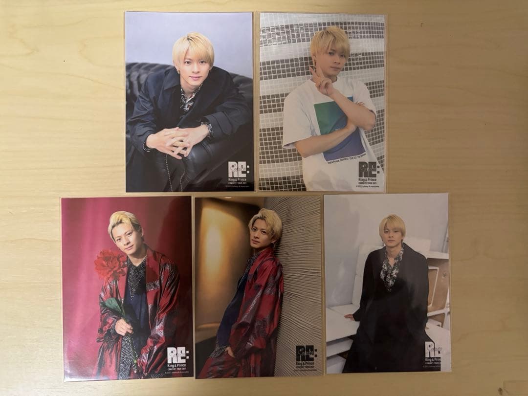 平野紫耀 フォトセット(5枚) × 4セット - メルカリ