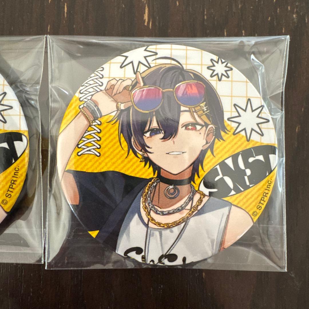 SneakerStep すにすて だいきりくん 缶バッチ 夏ビジュ - メルカリ