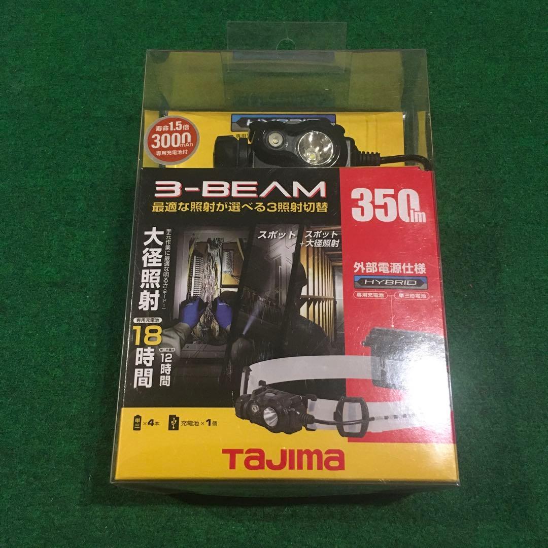 TAJIMA タジマ　ペタLEDヘッドライト　E351セット　新品未開封 ペタLEDヘッドライトE351セット ブラック LE-E351-SPBK 1セット TJM